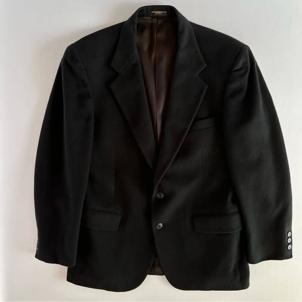 Alfani Uomo Men's Blazer Sport Coat 2 Button Cashmere Sports Jacket 41R 42R